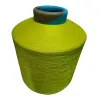 Xinqiyuan knitted yellow yarn tube Song brocade cotton blended nylon fabric with a jelly-like texture Item Picture